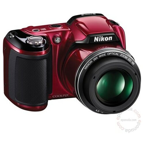 Nikon coolpix L810 red digitalni fotoaparat Slike