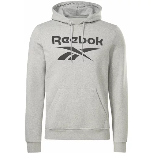 Reebok Sportska sweater majica siva / crna