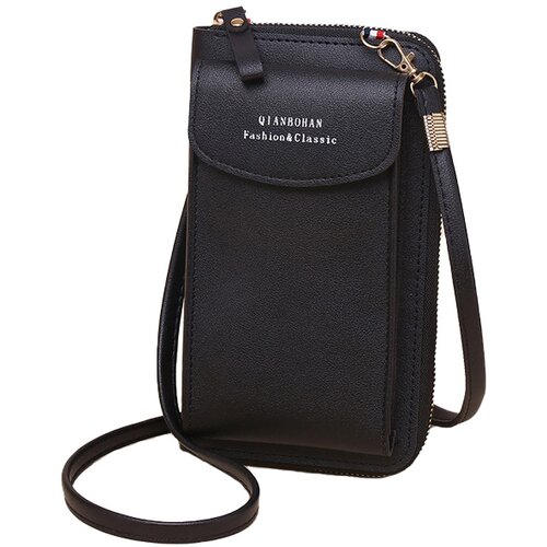 INF pu usnjena torba za telefon čez ramo black, (21664079) Slike
