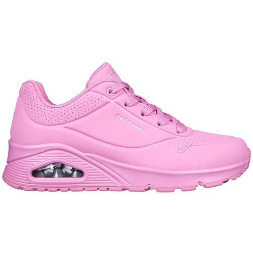 Skechers Niske tenisice 'Uno Stand On Air' srebrno siva / svijetloljubičasta Cene