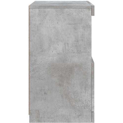  Komoda - Predalnik z LED lučkami betonsko siva 41x37x67 cm, (21720971) Slike