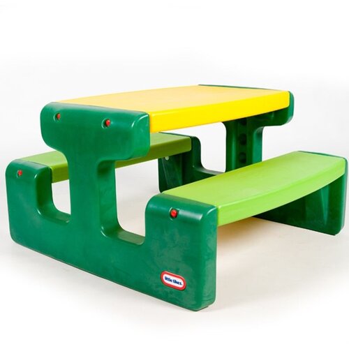 Little Tikes veliki zeleni stol za piknik Slike