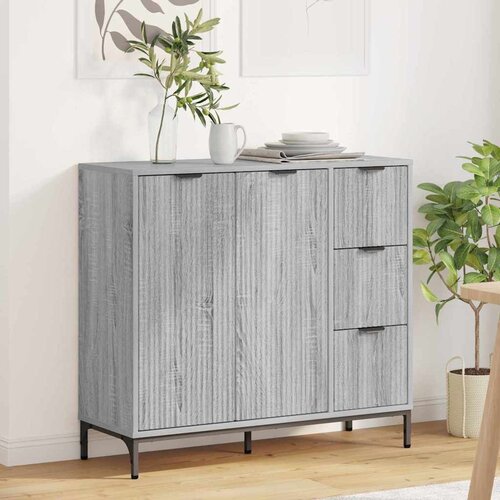  Kreveta Siva Sonoma 89,5 x 33 x 82 cm Konstruirano drvo Cijene