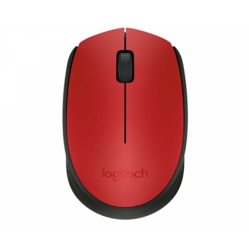 Logitech m171 wireless crveni miš Slike