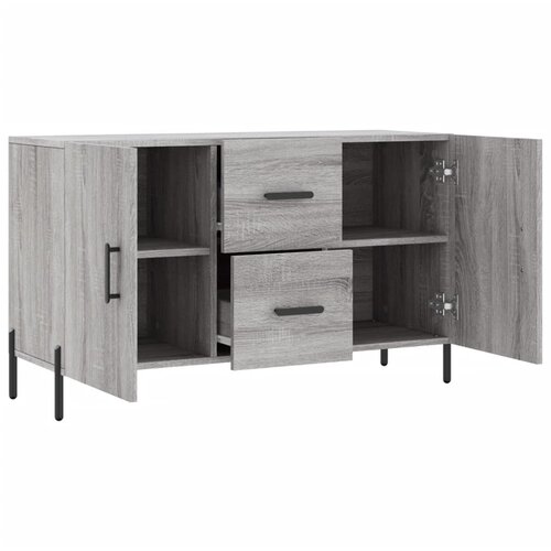  Komoda boja hrasta sonome 100 x 36 x 60 cm konstruirano drvo Slike