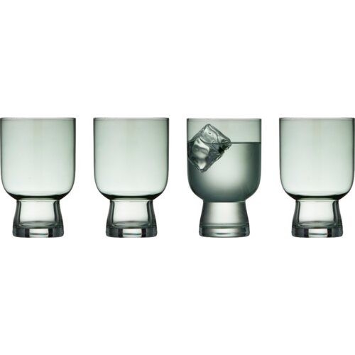  Kozarec Sorrento 30 cl, 4 kosi - Zelena Cene