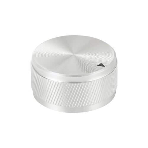 TRU COMPONENTS TC-11613824 okretni gumb s gumbom za obilježavanje srebrna (Ø x V) 34 mm x 17 mm aluminij 1 St. Cijene