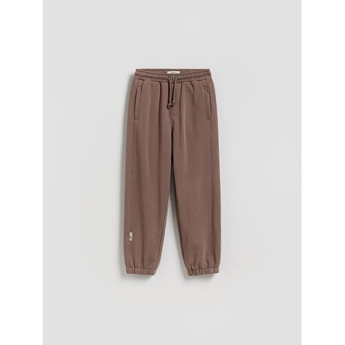 Reserved Pamučne jogger hlače - smeđi Cene