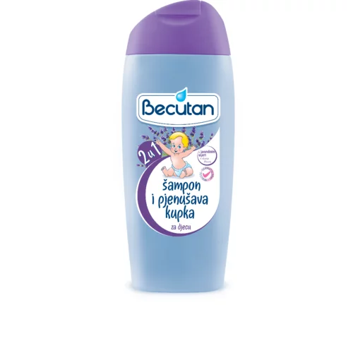  Becutan, šampon in kopel s sivko 2 v 1