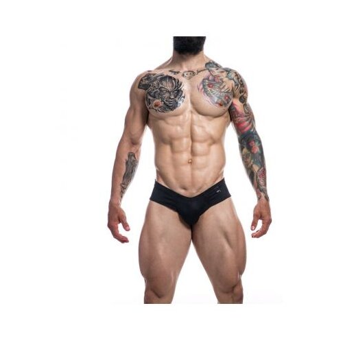 Cut4Men mo&amp;scaron;ke spodnjice Cheeky Brief Black Slike