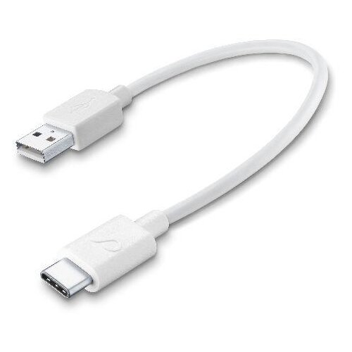 Cellular Line Kabel USB-A na USB-C, 15cm, Bijeli, (8018080295720) Cene
