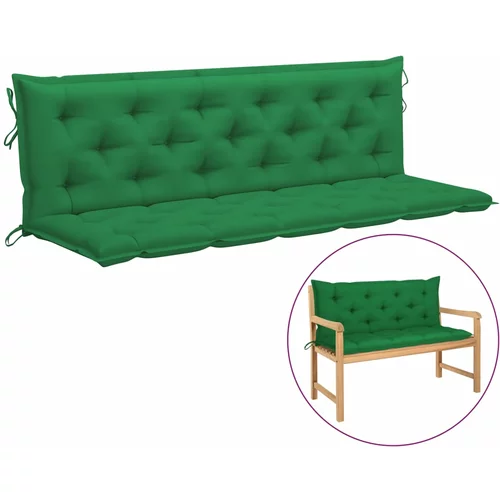 Jastuk za ljuljačku zeleni 180 cm od tkanine