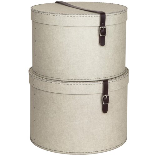 Bigso Box of Sweden Komplet 2 bež škatel Rut Cene