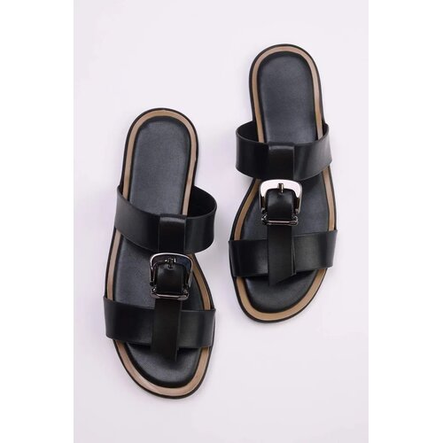 Trendyol Shoes ženske papuče Takss26Te00015, crne Slike