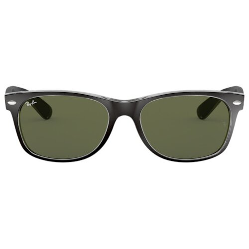 Ray-ban New Wayfarer Color Mix RB2132 6052 S (52) Črna/Zelena Cene