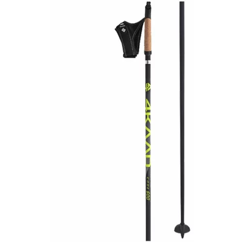4KAAD CODE 600 Štapovi za skijaško trčanje, crna, veličina