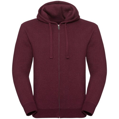 RUSSELL Men's Authentic Melange Zipped Hooded Sweat Cene