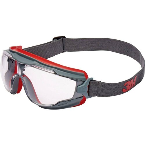 3m Goggle Gear 500 GG501V naočale s punim pogledom uklj. zaštita protiv zamagljivanja siva, crvena Cijene
