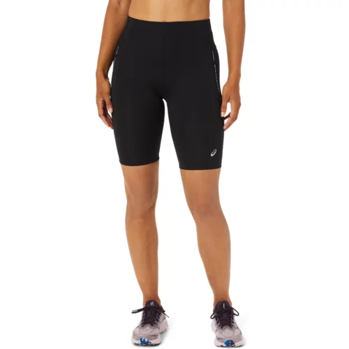 Asics Sportske hlače 'Race Sprinter' crna / bijela