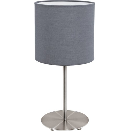 Eglo pasteri stona lampa/1, e27, nikl/mat, siva 3E4V3ZJ Slike