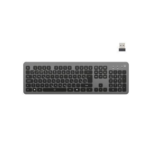 Ewent Tipkovnica EW3298 Wireless, osvetljena, Multimode, SLO Cene