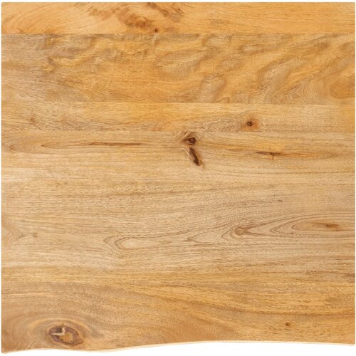 VidaXL Mizna plo&amp;scaron;ča z naravnim robom 60x60x2,5 cm trden mangov les Slike