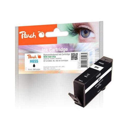 Peach črnilo hp 655 CZ109AE 19ml black 319267 BC319267 Slike