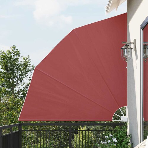  Sklopiva bočna tenda terakota 210 x 210 cm Slike