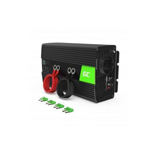 Green cell Avtomobilski inverter iz 24V na 230V, 1000W/2000W, Full Sine Wave Cene