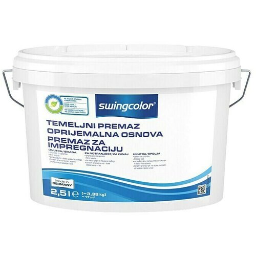 SWINGCOLOR Temeljni premaz (Bijele boje, 2,5 l) Cijene