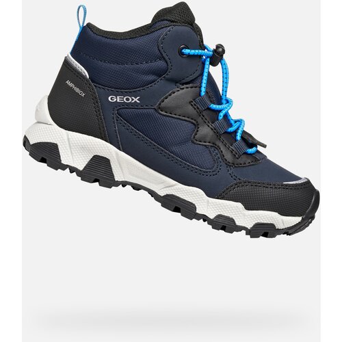 Geox Dark blue boys' sneakers Magnetar B ABX - Boys Cene