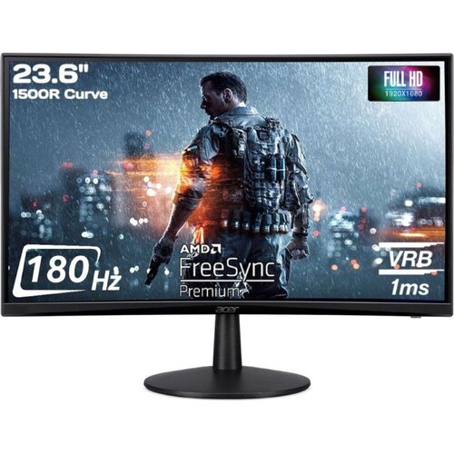  monitor Acer Nitro ED240Q S3 23.6&amp;quot; Full HD, 180Hz, 1ms Slike