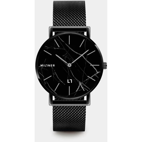 MILLNER Women's watch with black stainless steel belt