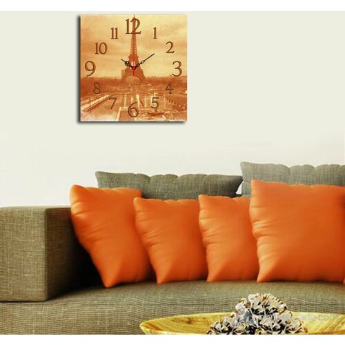 Wallity zidni sat Msk-07, 40x40 cm Cene