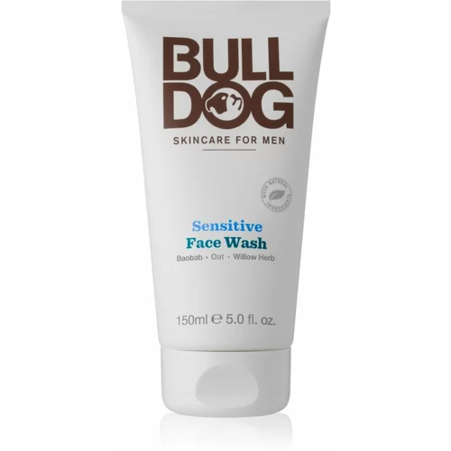 Bull Dog Sensitive Face Wash čistilni gel za občutljivo kožo 150 ml za moške