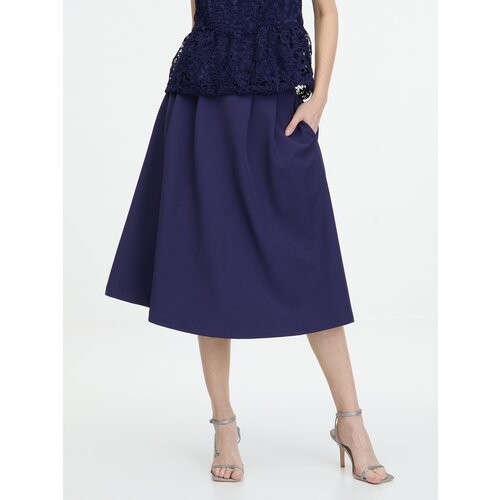 Orsay Dark blue women&amp;#039;s knee-length skirt - Women&amp;#039;s Slike