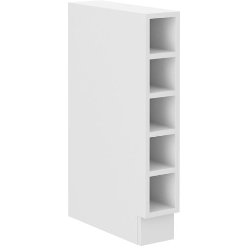 Kondela Spodnja odprta omarica, bela, LULA 15D OTW BB Cene