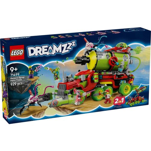 Lego Igračke kocke Drimzzz Mateov kamion sa farbom u spreјu 9+ Cene