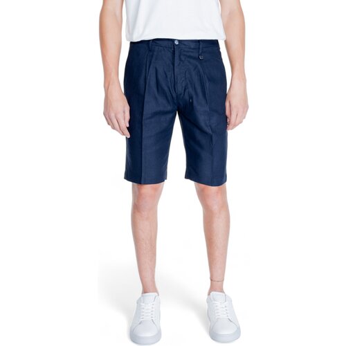 Antony Morato Kratke hlače &amp;amp; Bermuda GUSTAF CARROT MMSH00204-FA800126 Modra Slike