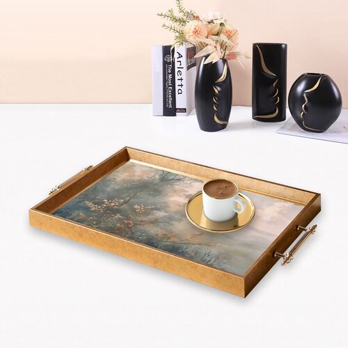 Aberto Design Poslužavnik TPEA9819 50 x 29 x 3.5 cm, Šareni Cene