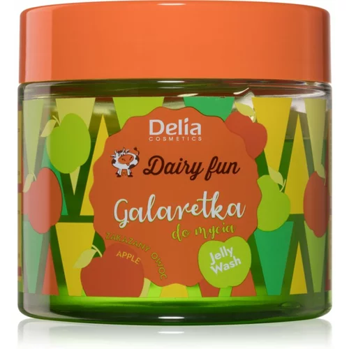 Delia Cosmetics Dairy Fun žele za prhanje Apple 350 g