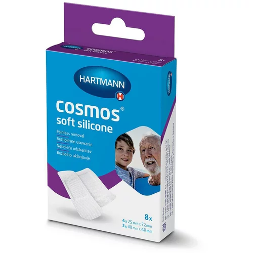 HARTMANN Cosmos Soft Silicone, obliži za zaščito manjših ran