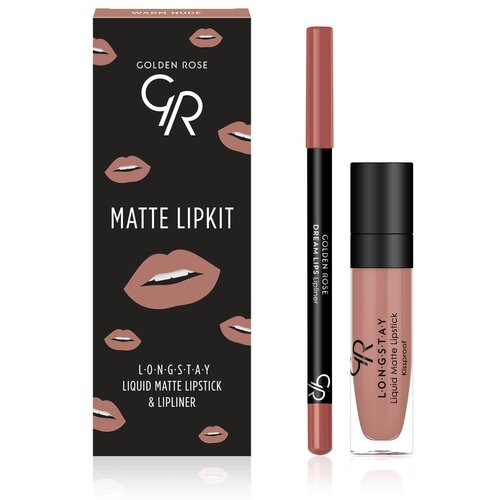Golden Rose matte lip kit set r-mlk-wrn Slike