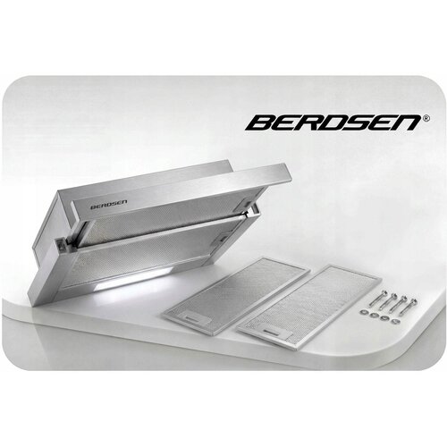 Berdsen BT-242 teleskopska kuhinjska napa 50 cm &ndash; inox Cene