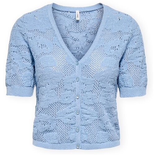 Only Topi & Bluze Chloe Life Cardigan - Soft Chambray Modra Cene