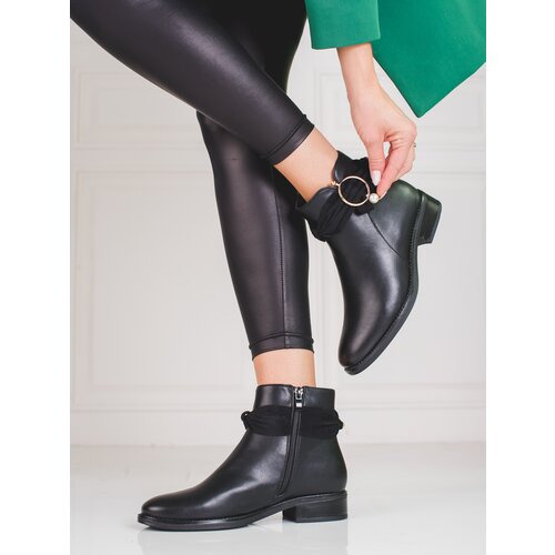 SHELOVET Women&amp;#039;s flat-heeled ankle boots Slike