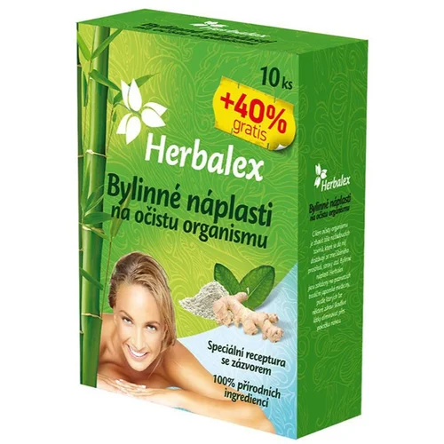 Herbalex Herbal patches for cleansing the body flaster 10 kom