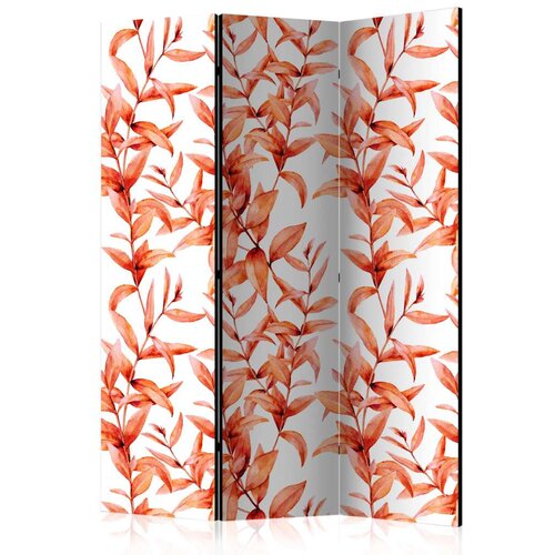  Paravan u 3 dijela - Coral Leaves [Room Dividers] 135x172 Slike