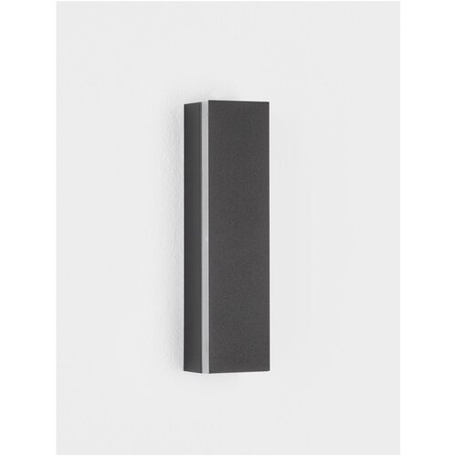 Nova Luce Mat črna aluminijasta LED stenska svetilka Colby &amp;ndash; Slike