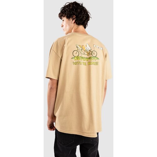 A-Lab Storybook Boxy T-shirt tan Slike